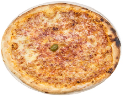 Pizza sa gljivama sirom i paprikom